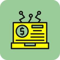 Digital Asset Vector Icon Design