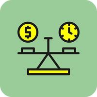 Balance Vector Icon Design