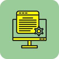 Application Process Vector Icon Design