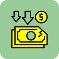 Bankruptcy Vector Icon Design