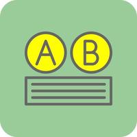 Ab Testing Vector Icon Design