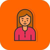 Woman Vector Icon Design