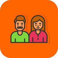 Parents Vector Icon Design