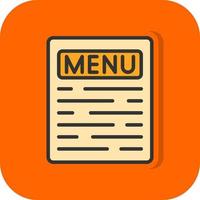 Menu Vector Icon Design