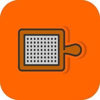 Cutting Board Vector Icon Design