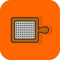 Cutting Board Vector Icon Design