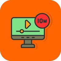 Short Film Vector Icon Design