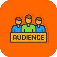 Audience Vector Icon Design