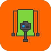 Green Screen Vector Icon Design