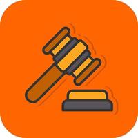 Law Vector Icon Design