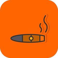 Cigar Vector Icon Design