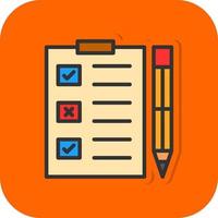 Assessment Vector Icon Design