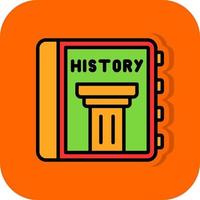 diseño de icono de vector de historia