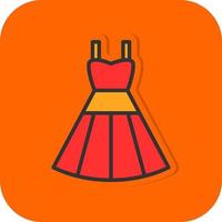 Dress Vector Icon Design