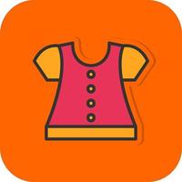 Blouse Vector Icon Design