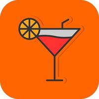 Cocktail Vector Icon Design