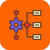 Workflow Vector Icon Design