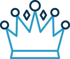 Crown Vector Icon Design