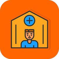 Refuge Vector Icon Design