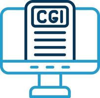 Cgi Vector Icon Design