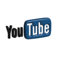 3d lcon logo van youtube png