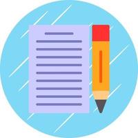 Write Vector Icon Design