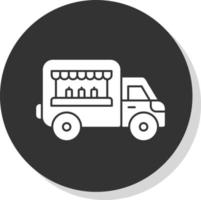 Food Truck Vector Icon Design