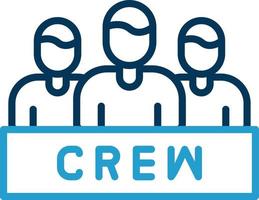 Crew Vector Icon Design