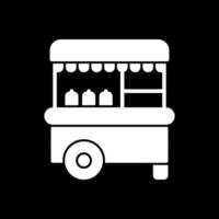 Food Cart Vector Icon Design