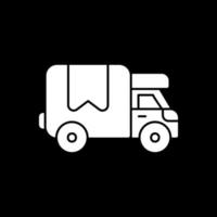 Delivery Truck Vector Icon Design