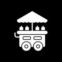 Food Cart Vector Icon Design