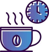 Coffee Break Vector Icon Design