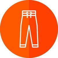 Trousers Vector Icon Design