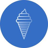 Ice Cream Vector Icon Design