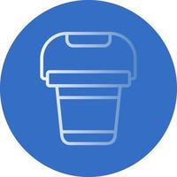 Pail Vector Icon Design