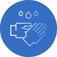 Hand Washing Vector Icon Design