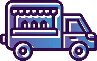 Food Truck Vector Icon Design