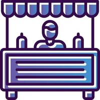 Booth Vector Icon Design