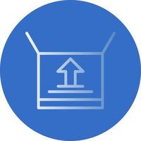 Open Box Vector Icon Design