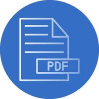 diseño de icono de vector de pdf