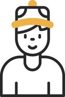 Teenager Vector Icon Design