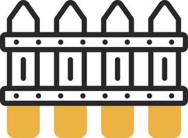 Fence Vector Icon Design