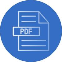 diseño de icono de vector de pdf