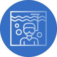 Diving Vector Icon Design