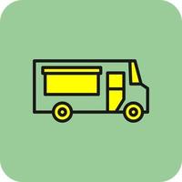 Food Truck Vector Icon Design