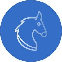 diseño de icono de vector de caballo