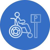 Handicap Vector Icon Design