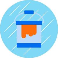 Paint Bucket Vector Icon Design