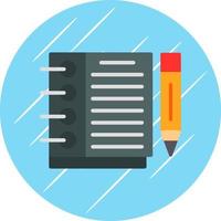 Sketchbook Vector Icon Design