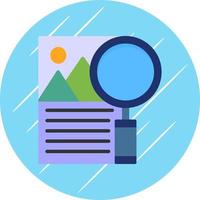 Research Vector Icon Design